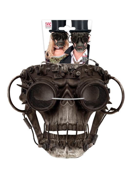 Máscara Steampunk Dourada