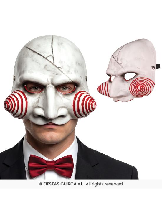 Máscara de Marionete Saw para Adultos | TuyYo Costumes