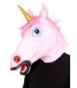 Máscara de Unicórnio Rosa