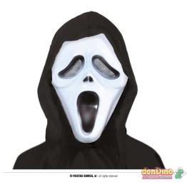 Máscara assassina com capuz para crianças