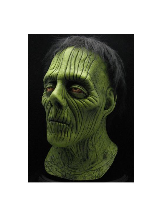 Máscara de zumbi radioativo adulto