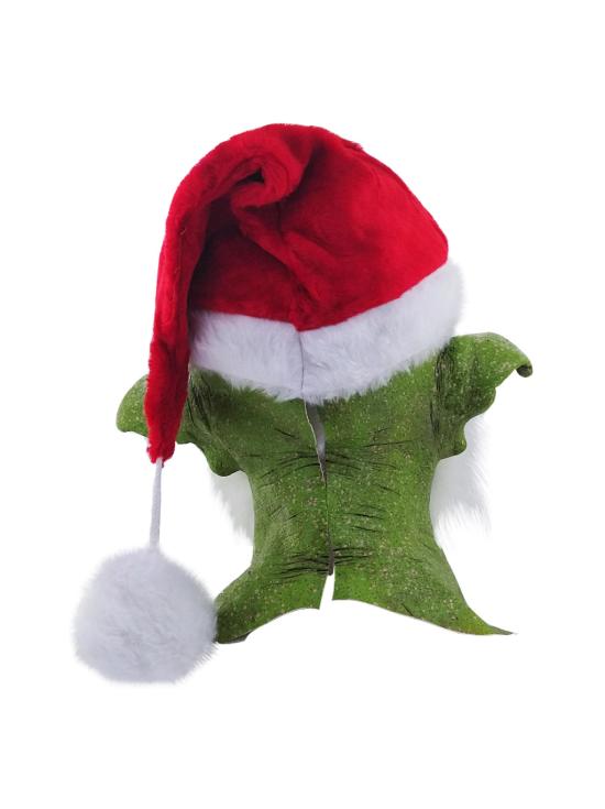 Máscara de látex verde do Grinch com pescoço comprido – Ghoulish Productions