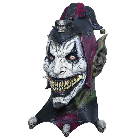 Máscara de fantasia Jesterblin da linha Nightmare Makers Máscara de fantasia Jesterblin da linha Nightmare Makers