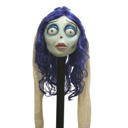 Máscara Emily do clássico látex adulto Corpse Bride. Reino Unido