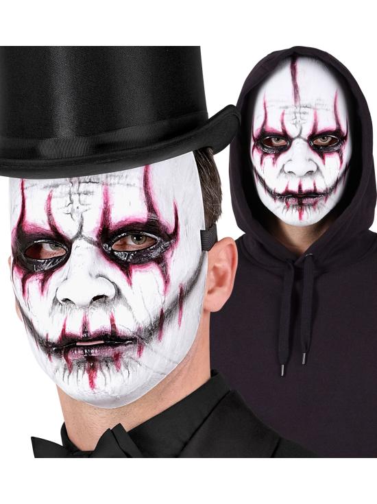 Máscara do Coringa Maligno para Fantasias de Terror