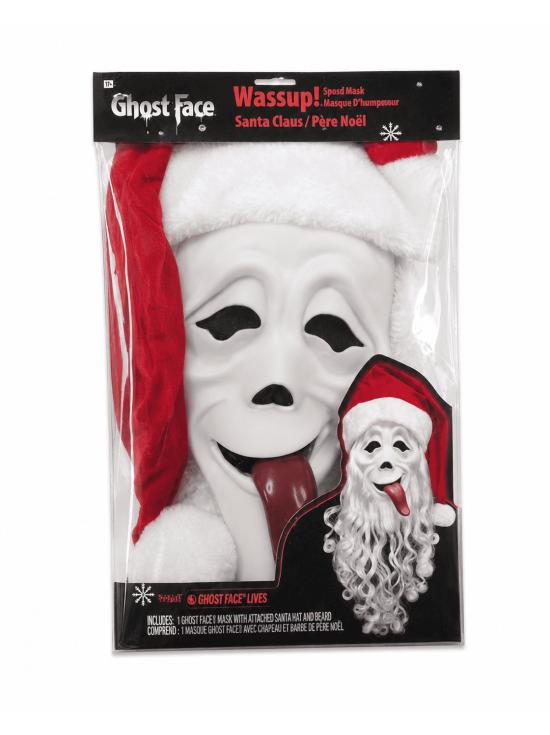 Mundo Divertido Wassup! Máscara de Papai Noel de Filme de Terror