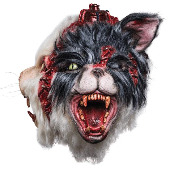 Máscara de gato de laboratório