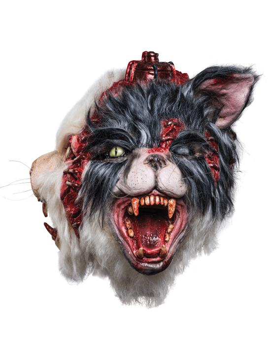Máscara de gato de laboratório