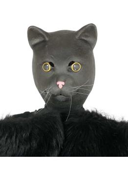 Máscara de látex para gato
