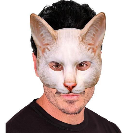 Máscara de gato em tecido