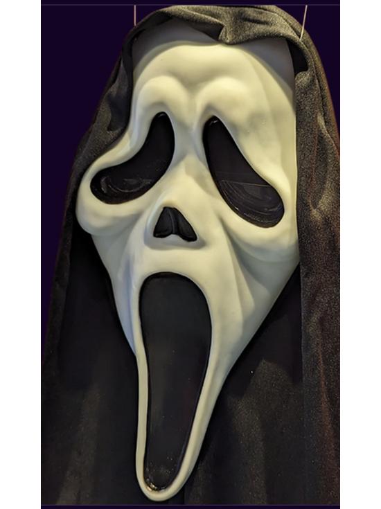 Máscara de Halloween do Ghostface Scream – Máscara de Terror Acessível