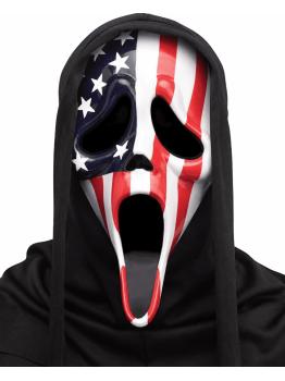 Máscara Fantasma Patriótica – Terror Clássico Americano para Adultos