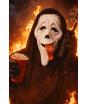 Máscara adulta inspirada no filme de terror Ghost Face