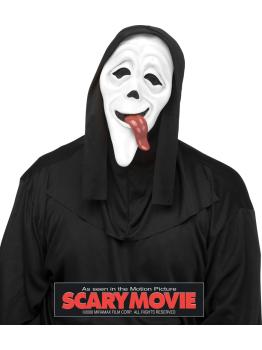 Máscara adulta inspirada no filme de terror Ghost Face