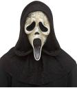Máscara GhostFace Deluxe Envelhecida – Máscara de Terror Scream para Adultos no Halloween
