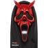 Máscara Fun World Red Chrome Devil Ghostface