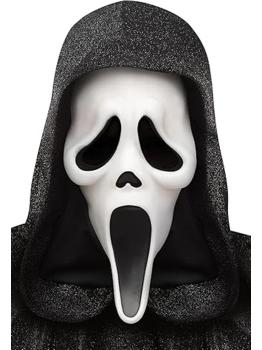 Máscara do Ghostface Scream - 25º Aniversário - Máscara de Terror para o Halloween