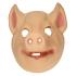 Máscara infantil de porco.