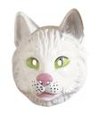 Máscara de gato infantil