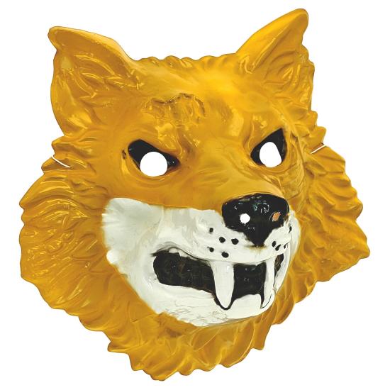 Máscara infantil de lobo