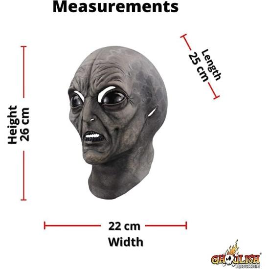 Máscara Evil Invader 51 - Linha Aliens