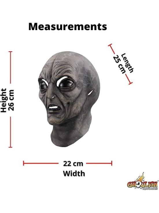Máscara Evil Invader 51 - Linha Aliens