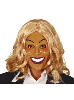 Máscara The Purge Mulher sorridente