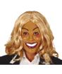 Máscara The Purge Mulher sorridente