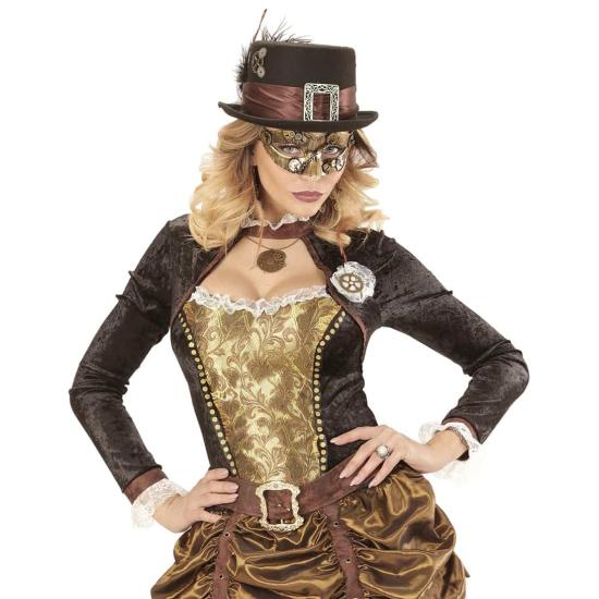 Máscara Steampunk retrô