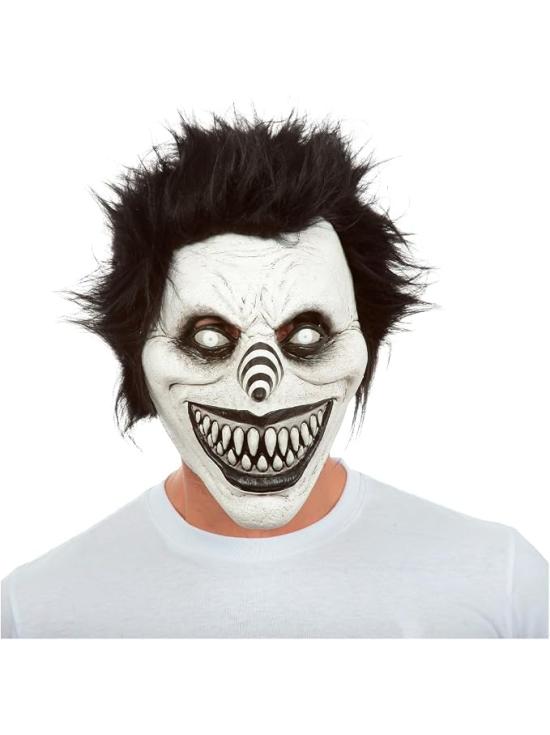 Máscara Creepypasta do Laughing Jack para Adultos | Halloween