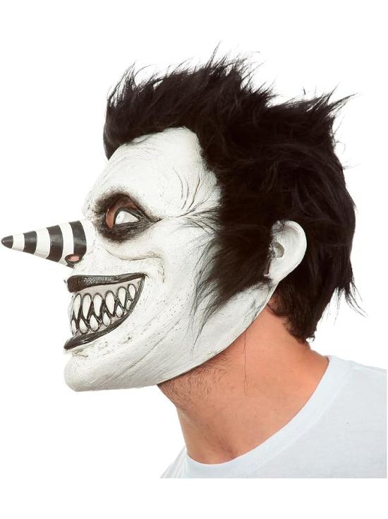 Máscara Creepypasta do Laughing Jack para Adultos | Halloween