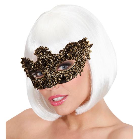 Máscara de Renda Nobre decorada 2 modelos