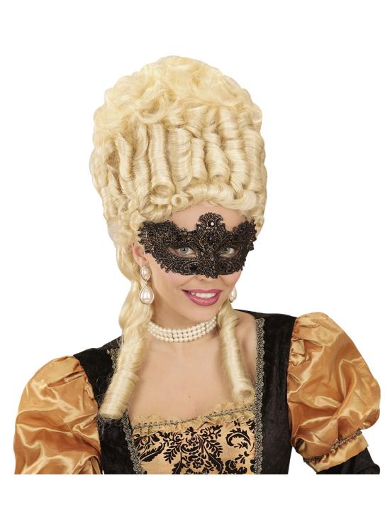 Máscara de Renda Nobre decorada 2 modelos