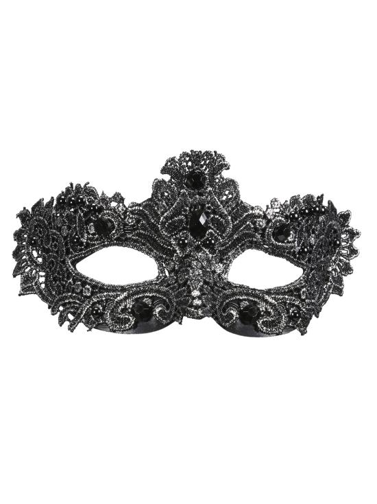 Máscara de Renda Nobre decorada 2 modelos