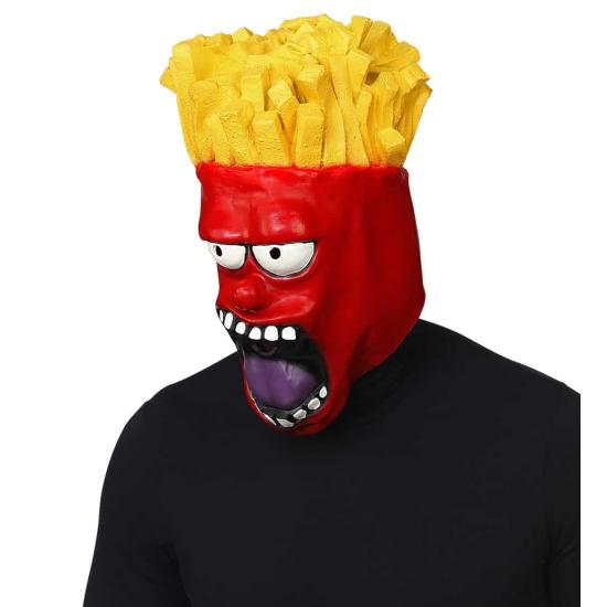 Máscara de pacote de batatas fritas Máscara de pacote de batatas fritas