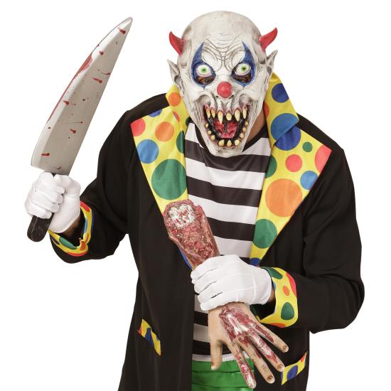 Máscara de palhaço assassino para criança