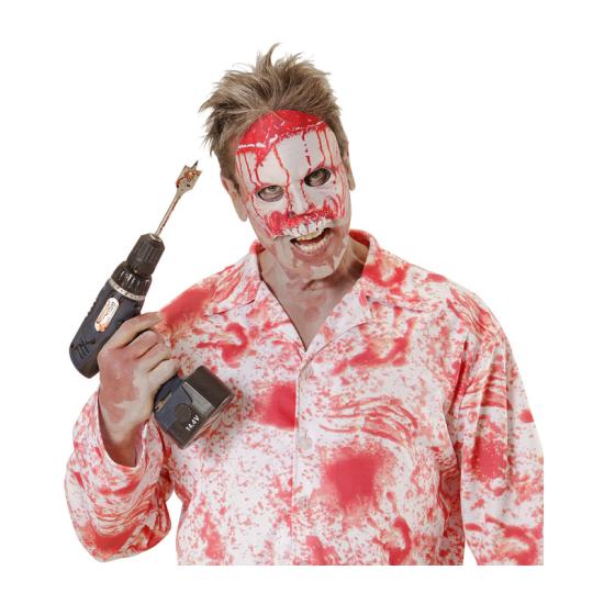 Máscara Bloody Psycho em tecido sem queixo Máscara Bloody Psycho em tecido sem queixo