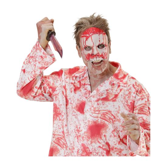 Máscara Bloody Psycho em tecido sem queixo Máscara Bloody Psycho em tecido sem queixo