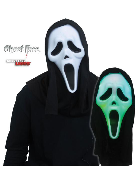 Máscara GhostFace que muda de cor