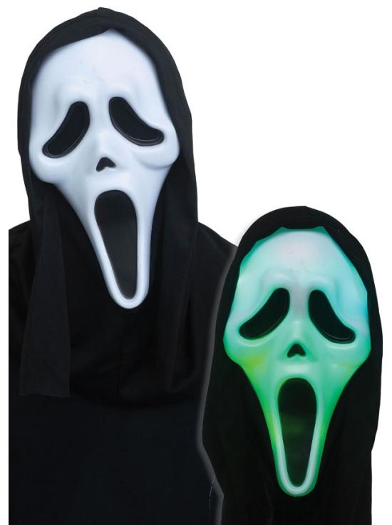 Máscara GhostFace que muda de cor