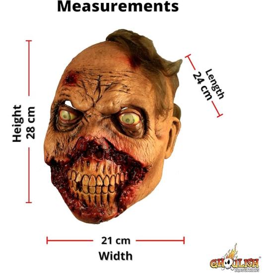 Máscara Rotten Gums – Linha Zumbis (Adulto)