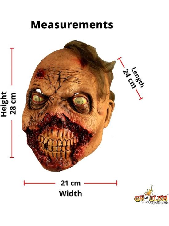 Máscara Rotten Gums – Linha Zumbis (Adulto)