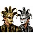 Máscara veneziana para festas de Carnaval e Bailes de Máscaras