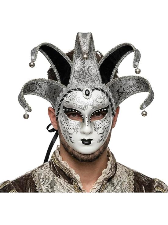 Máscara veneziana para festas de Carnaval e Bailes de Máscaras