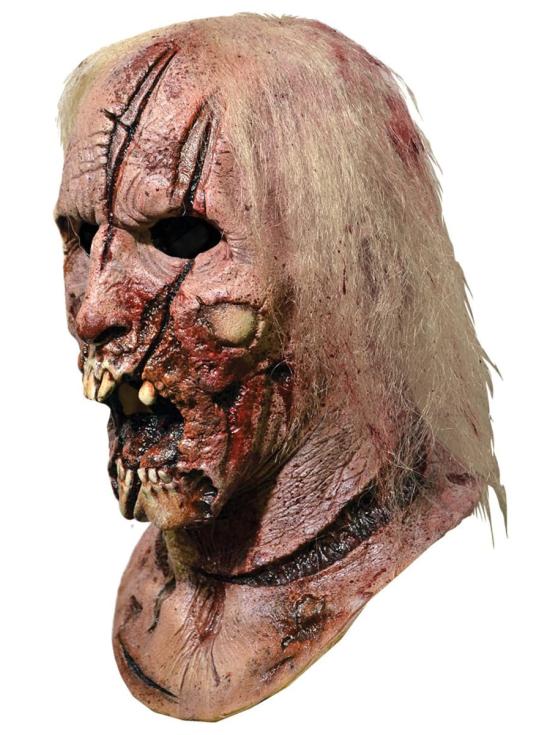 A máscara de zumbi ambulante
