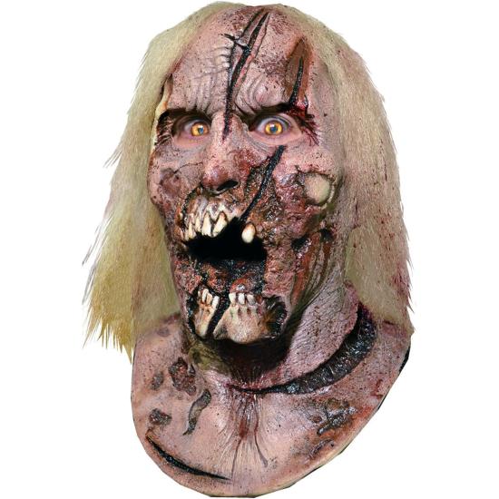 A máscara de zumbi ambulante A máscara de zumbi ambulante