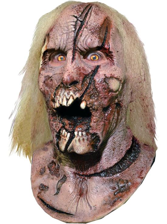 A máscara de zumbi ambulante