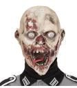 Máscara de zumbi faminto adulto