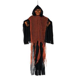 Boneca de Halloween com luz, som e movimento 1,3m