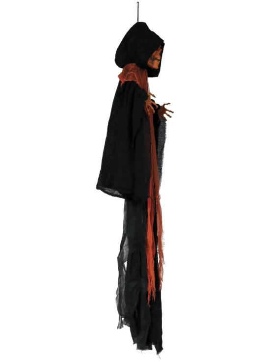 Boneca de Halloween com luz, som e movimento 1,3m